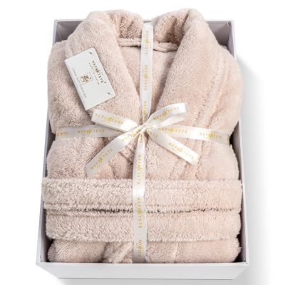 Llama Soft Szlafrok - Natural 3 Duży